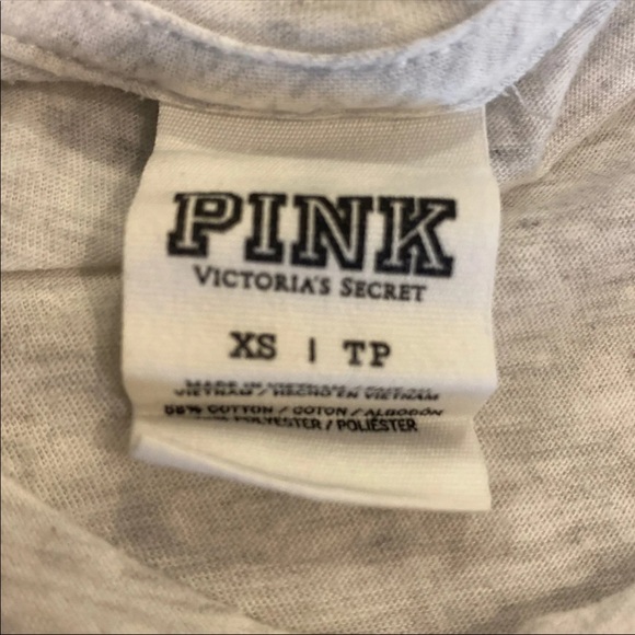 Victoria's Secret PINK Statement Tshirt XS EUC - Picture 7 of 8
